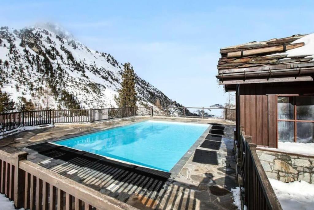 Appartement Style Chalet 5* Vue Mont-Blanc - Arc 1950 Les Arcs  Exteriér fotografie