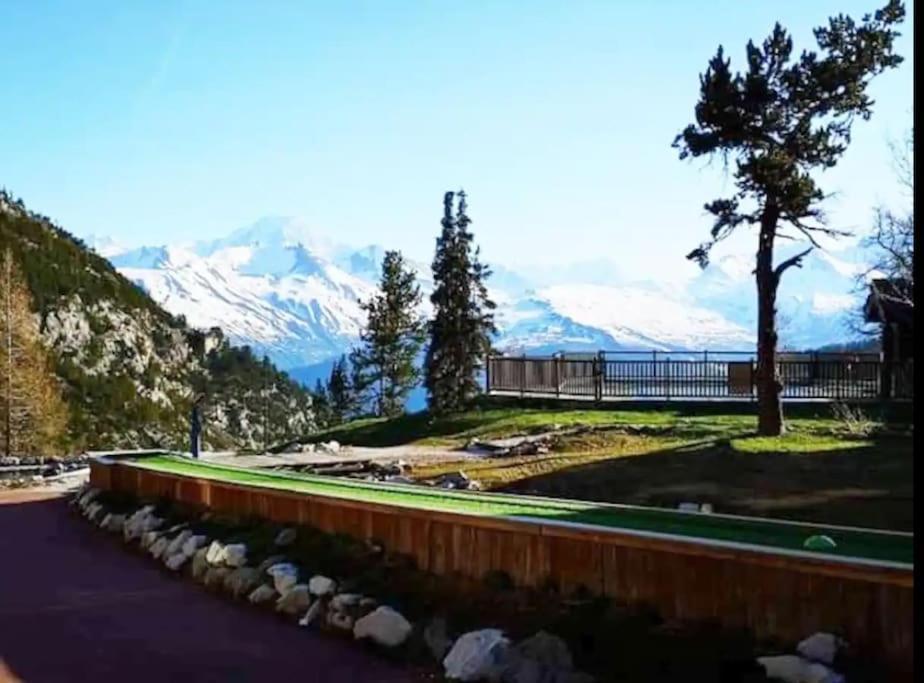 Appartement Style Chalet 5* Vue Mont-Blanc - Arc 1950 Les Arcs  Exteriér fotografie