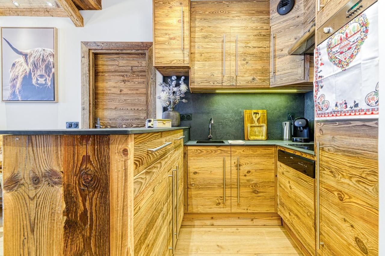 Appartement Style Chalet 5* Vue Mont-Blanc - Arc 1950 Les Arcs  Exteriér fotografie