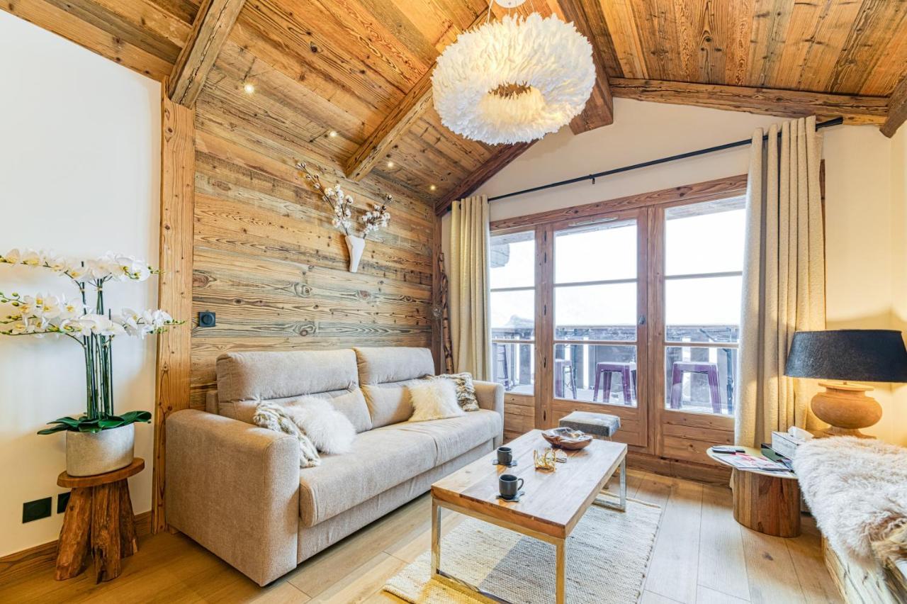 Appartement Style Chalet 5* Vue Mont-Blanc - Arc 1950 Les Arcs  Exteriér fotografie